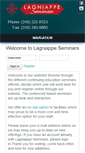 Mobile Screenshot of lagniappeseminars.com